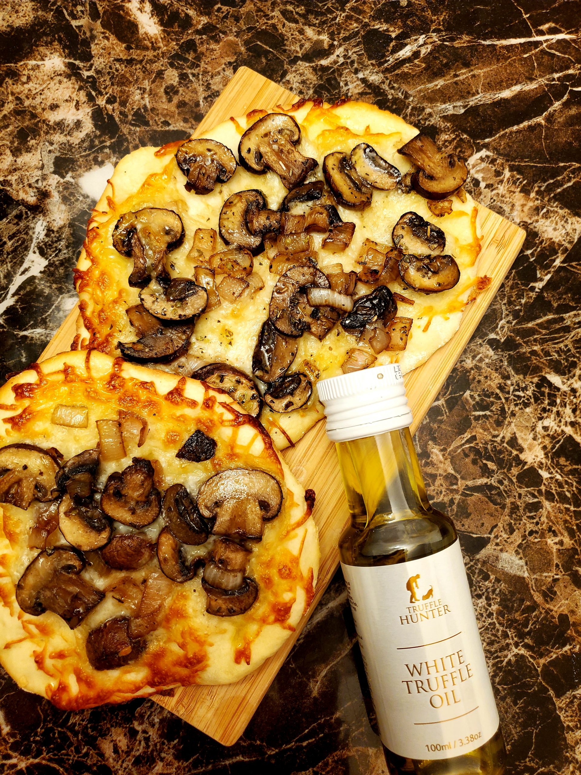 Mushroom Truffle Flatbread Kathryn's Kitchen